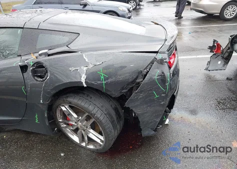 2017 Chevrolet Corvette Stingray Z51 from USA, damaged, VIN 1G1YJ2D70H5110136